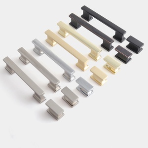 Modern Living Room Minimalist Zinc Alloy Cabinet <b>Door</b> Handle for Drawer Kitchen Dresser Hospital Furniture Easy Installation - Product Image 1