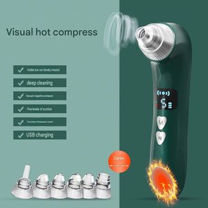 Removedor de Puntos Negros Z con Función de Calentamiento, Cámara, 5 Niveles de Succión Ajustables, Limpiador de Poros al Vacío para una Limpieza Facial Profunda - Product Image 5