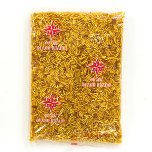 Venta caliente cuentas de vidrio de tubo largo cuentas de semillas de corneta para la fabricación de joyas DIY pulseras collar joyería - Product Image 6