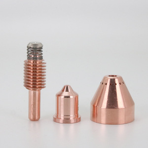 Hibium MAX45 Nozzle 220941 Electrode 220842 105A 85A 65A For Steel Plasma <b>Cutters</b> - Product Image 1
