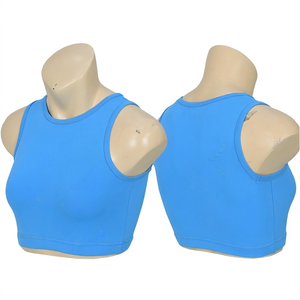 Nuevo Diseño, Sujetador Deportivo de Spandex/Nailon de Alta Calidad, Talla Grande, Ligero, Transpirable, con Gran Soporte y Elasticidad en Cuatro Direcciones para Yoga - Product Image 1