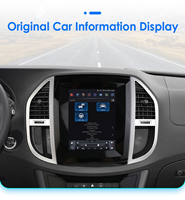 CARUPEZ Head Unit Stereo Mobil Android 9.7 inci GPS Benz Vito W447 2014-2020 Gaya Tesla Vertikal DSP Kamera Mundur Garansi 1 Tahun