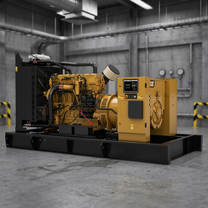 Générateur diesel Cat 1000 de type conteneur, démarrage automatique, télécommande, module numérique, fréquence 60Hz, tension nominale 24V, refroidissement par eau - Product Image 3
