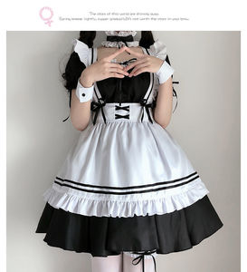 Cosplay Costume animazione <span class=keywords><strong>giapponese</strong></span> <span class=keywords><strong>abbigliamento</strong></span> vestito da donna vestito Anime Cosplay cameriera gioco di ruolo Lolita <span class=keywords><strong>abbigliamento</strong></span> - Product Image 4