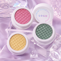 Palette de fards à paupières caméléon imperméable à l'eau, vegan, lumineuse, scintillante, métallique, haute pigmentation, maquillage en poudre, vente en gros, marque privée OEM