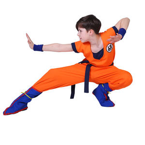 Costume de <span class=keywords><strong>cosplay</strong></span> pour enfants d'anime <span class=keywords><strong>Goku</strong></span>, TV et cinéma, costume de <span class=keywords><strong>cosplay</strong></span> pour garçons, roi singe, Halloween, ensemble complet de costumes pour enfants, polyester - Product Image 5