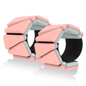 Custom Two-Color Silicone Wrist & Ankle Bracelet <b>Weight</b>-Bearing Sandbags for Exercise Fitness Equipment - Product Image 3