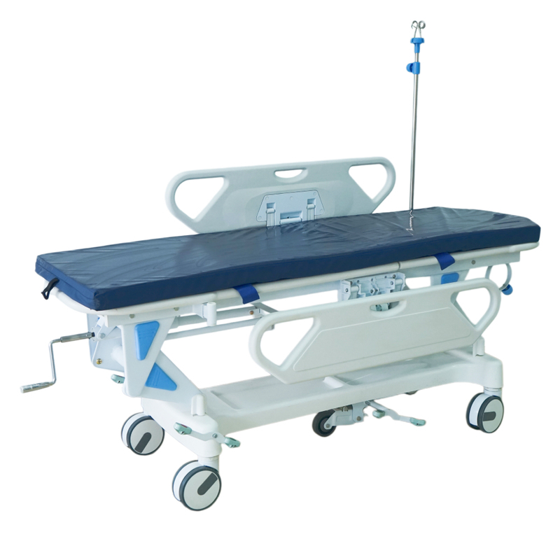 Hospital Patient Transfer Trolley Manual Stretcher