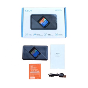Lsun mf605v 4G LTE hotspot Cat4 không dây di động Wi-Fi <span class=keywords><strong>Router</strong></span> khe cắm thẻ Sim 3000mAh pin hỗ trợ 10 người dùng 300Mbps Max. <span class=keywords><strong>Lan</strong></span> - Product Image 5
