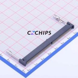 ASAA821-H4SB5-7H Memory Module Connector (DDR) SMD,P=0.5mm,Horizontal Mount Connector - Product Image 1