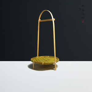 Bamboo Woven Vegetable <b>Basket</b> HGL 01 Handmade Serving <b>Tray</b> For Hot Pot Cooking Dishes Environmental Friendly Food Utensil - Product Image 5