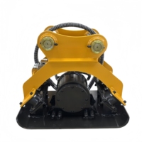 Compacteur vibrant hydraulique à plaques haute efficacité pour le compactage du sol et les travaux de fondation de fossés