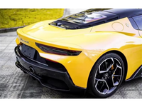 Kit de carrosserie léger pour pare-chocs arrière Maserati MC20, style OEM amélioré, diffuseur arrière en fibre de carbone sèche 3K de haute qualité