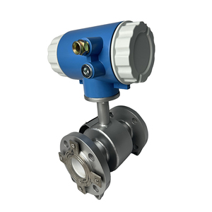 デジタルミニ電磁ステンレス鋼水流計 +/-0.5% 精度フランジ接続0.3-10メートル/秒流量 - Product Image 4