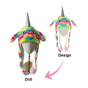 Juguete de Peluche de <span class=keywords><strong>Unicornio</strong></span> con Orejas Móviles para Apretar con la Mano, Divertido y <span class=keywords><strong>Interactivo</strong></span>, con Orejas que se Mueven, Ideal para Fiestas - Product Image 1