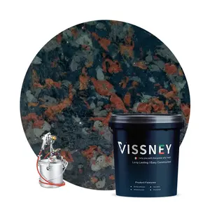 Vissney Waterborne Building Wall Coating Marble Imitate Granite Paint