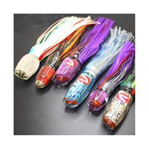 Leurre de pêche 8 pouces, tête de Jet, thon, Marlin, Dorado, Wahoo