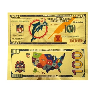 Uang Kertas Sepak Bola Amerika 2026 Model Baru 16 Lembar Berlapis Emas 24K untuk Hadiah - Product Image 4