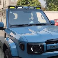 Feux LED à double faisceau blanc et ambre pour Chery ICAR V27, étanches, pour conduite tout-terrain, lampes de toit