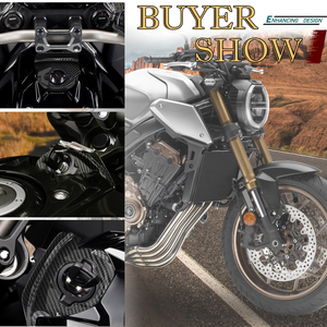 غطاء خزان زيت غاز أمامي للدراجة النارية XXUN لحماية الحماية لهوندا CB650R CBR650R CB br 650R- - Product Image 6