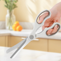 Ciseaux de cuisine ergonomiques FOCUS YJ en acier 3Cr13, écologiques, tranchants, pour la préparation des aliments, légumes et volailles