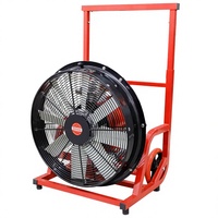 Ventilateur d'extraction de fumée mobile YYS1.0/5.3-21 à turbine hydroélectrique 530mm 21000m³/h pour urgences