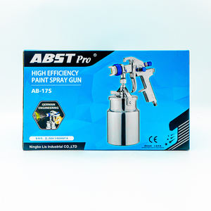 ABST Pro Industrial y hogar pequeña herramienta de pulverización de pintura de aire pistola de engrase neumática para el cuidado del coche herramienta de pistola de alimentación - Product Image 5