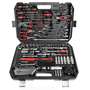 Stock d'usine – Kit d'outils de réparation pour la maison et l'automobile en acier inoxydable de 142 pièces avec mallette rigide, personnalisable OEM, garantie de 3 ans, autres facteurs - Product Image 5