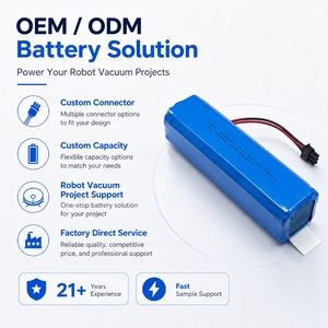 Pack de batteries 18650 personnalisé à <span class=keywords><strong>prix</strong></span> abordable CE UN38.3 KC 3.7V 5200mAh NMC BMS <span class=keywords><strong>pour</strong></span> robot aspirateur, moteur et <span class=keywords><strong>vélo</strong></span> <span class=keywords><strong>électrique</strong></span> - Product Image 1