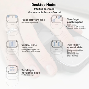 Cheerdots 2 BT <span class=keywords><strong>Souris</strong></span> Air détachable AI avec enregistrement vocal, télécommande de présentation sans fil avec pointeur laser - Product Image 4