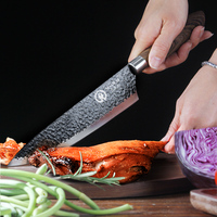 Ensemble de couteaux de cuisine antiadhésifs en acier inoxydable 5 pièces