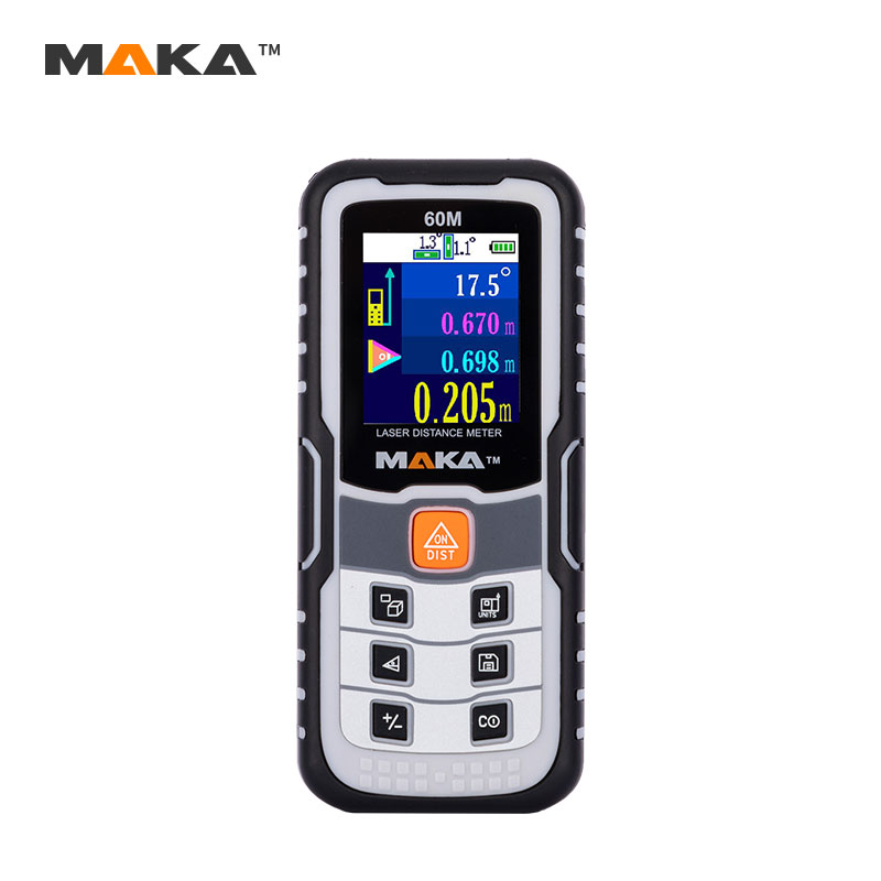 40 м интертек по ограничению на использование опасных материалов в производстве FCC, аддитивного цветового пространства (MAKA Kids/MK-6 Портативный Лазерный Дальномер Измерения лазерный дальномер