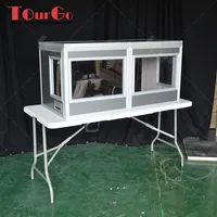TourGo - Portable Desktop Table Translation Booth Device for Simultaneous Interpretation on Sales