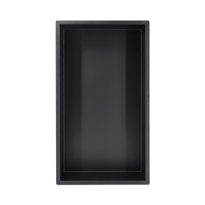 <span class=keywords><strong>Niche</strong></span> de <span class=keywords><strong>douche</strong></span> encastrée en acier inoxydable SUS304 noir mat étanche avec étagère de rangement intégrée pour salle de bain - Product Image 4