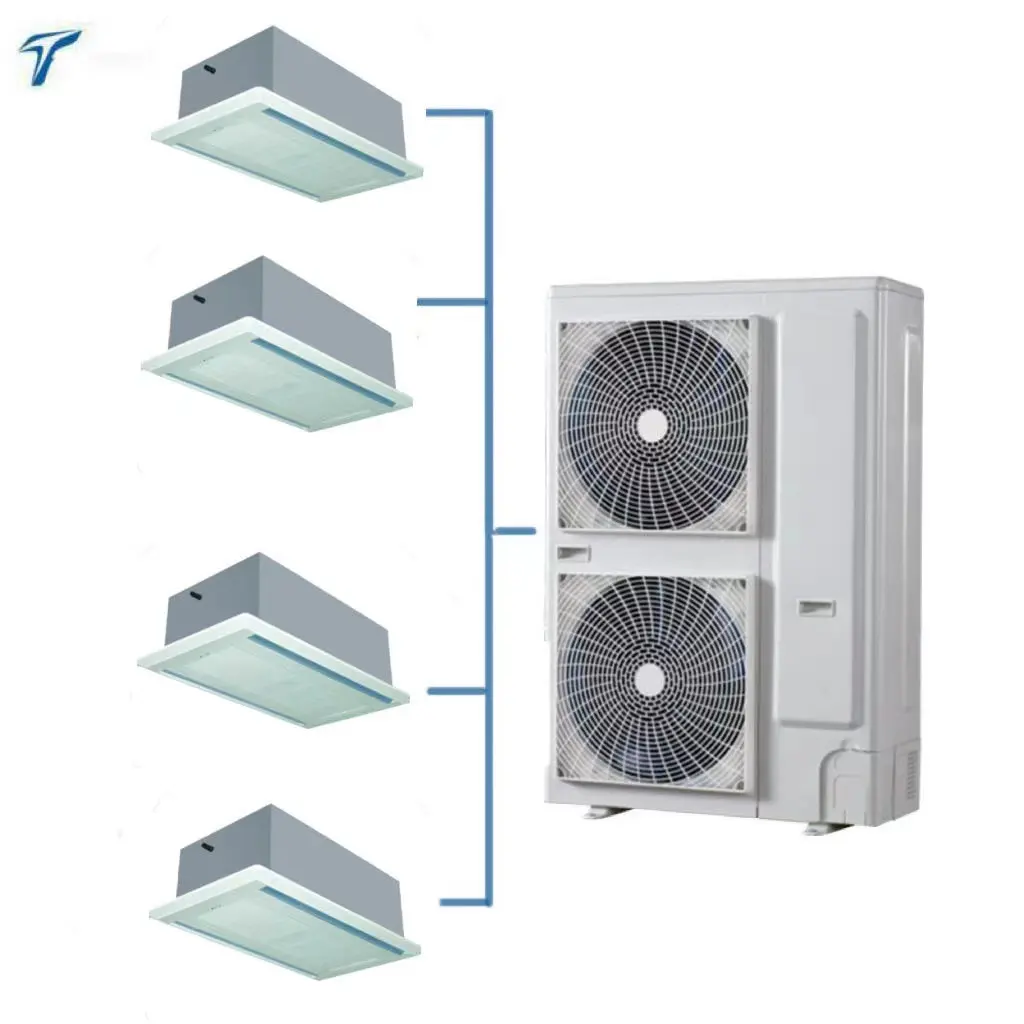 Vrf Mini Inverter 60000btu Cassettetype Binnenunits Vrf/Vrv Centrale Airconditioner