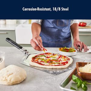 Pala para Pizza Extra Grande <span class=keywords><strong>con</strong></span> Mango Largo Plegable y Elegante, Fácil de <span class=keywords><strong>Limpiar</strong></span>, Herramienta para Hornear Pizza, Perfecta para Uso Doméstico y Comercial - Product Image 4