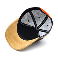 Casquette de baseball 5 panneaux personnalisable avec logo brodé, échantillon sur mesure, multicolore, ajustable, bicolore, camouflage True Tree