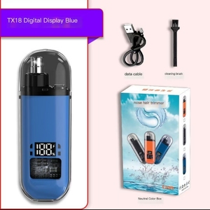 Recortador eléctrico portátil de pelo de nariz y <span class=keywords><strong>orejas</strong></span> para hombres, fuente de alimentación USB/batería para uso en casa, coche o garaje - Product Image 6