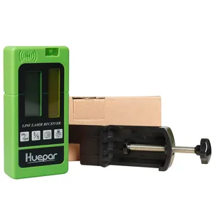 Huepar LR-5RG Elektronische Nivellierung Vertikale Horizontale Linien für Rot Grün Strahl Laser Level Empfänger Detektor