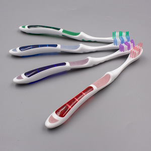 Cepillo de dientes para niños con mango transparente, cerdas suaves, cabezal pequeño, cepillo de dientes manual colorido para niños - Product Image 4