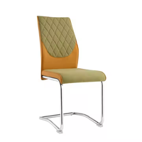 Chaises de salle à manger nordiques modernes et confortables en cuir PU, marque SXT, pour la maison, le bureau, l'appartement, le restaurant - Vente en gros d'usine