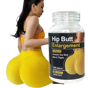 <span class=keywords><strong>Produit</strong></span> à base de plantes, extrait naturel de plantes, booster doux <span class=keywords><strong>pour</strong></span> l'agrandissement des hanches et des fesses, pilule en capsule - Product Image 1