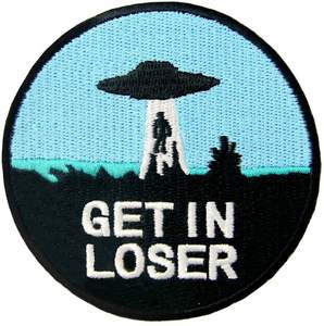 Grand Patch de broderie personnalisé pour vêtements, Badge personnalisé avec Logo, nom, chapeau, Chenille, patchs de broderie pour vestes - Product Image 3