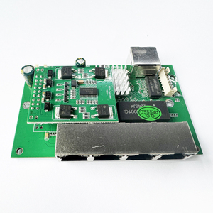 5 cổng <span class=keywords><strong>Gigabit</strong></span> Ethernet chuyển đổi PCB PoE chuyển đổi mô-đun Máy tính để bàn mạng chuyển đổi Board 1000Mbps - Product Image 5