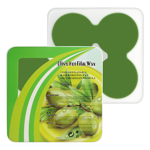 Vendita calda professionale 500g pellicola calda <span class=keywords><strong>cera</strong></span> dura <span class=keywords><strong>con</strong></span> olio d'oliva-specificamente formulato per la <span class=keywords><strong>ceretta</strong></span> compatibile <span class=keywords><strong>con</strong></span> scaldacera - Product Image 4