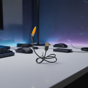 Circuit imprimé pour bougie LED, interface USB, DC5V, 2200K, filament de flamme Edison, clignotant, accessoires pour <span class=keywords><strong>ampoule</strong></span> décorative - Product Image 1