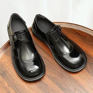 Nuevos Botines Chelsea de Cuero Formales de Lujo con Cordones y Zapatos Derby con Aumento de Altura, Zapatos de Vestir Clásicos Hechos a Mano para Hombre - Product Image 2