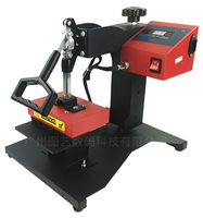 Presse à chaud manuelle compacte IMAGE ART RS-C1002S à tête pivotante pour stylos, avec 6 emplacements d'impression, imprimante à plat 110V/220V, Nouveau