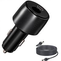 Convertisseur élévateur de tension CC 2-en-1 12V-24V vers 30V, chargeur CC 60W et alimentation USB-C PD 27W pour Starlink Mini, voiture, camping-car, camion