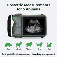Échographe vétérinaire portable robuste Dawei pour diagnostic de gestation multi-animaux avec 4 Go de mémoire – Vente en gros usine